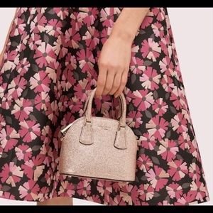 Kate Spade Pink mini dome shaped crossbody